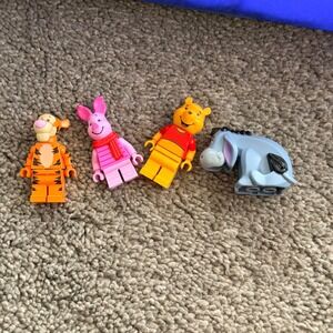 LEGO Disney Winnie the Pooh Minifigures Lot Tigger Piglet Eeyore 21326 Figures